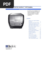 Cytation Quick Reference Guide PN 1221064 Rev B