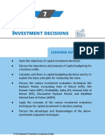 Chapter 7 Investment Decisions