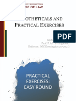 Practical Exercises - Sept 21 (Judicial Notice) Facts