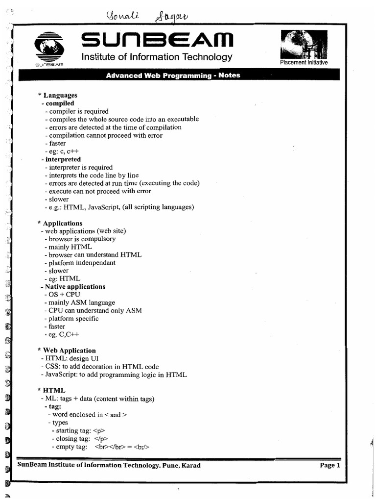 Awp advanced java dbt pdf