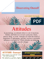 Lesson 2 Attitude and Concept of Attitude