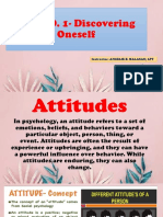 Attitude and Concept of Attitude