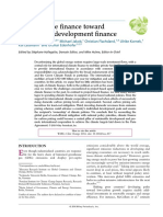 From climate finance toward sustainable development finance