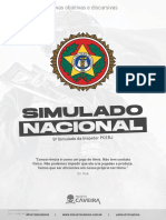 5º Simulado Completo (Nacional) - Inspetor PCRJ 2021 (Pós-Edital) - Projeto Caveira