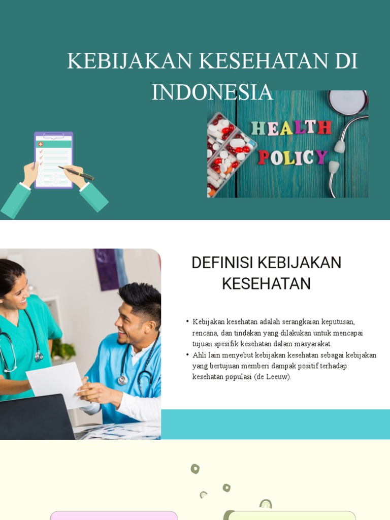Kebijakan Kesehatan Di Indonesia Pdf