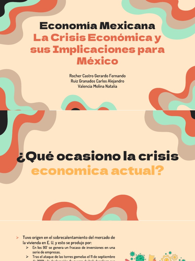 La Crisis Economica y Sus Implicaciones para Mexico | PDF