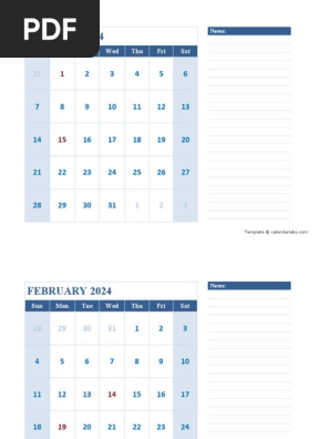 2024 Monthly Calendar Landscape 04