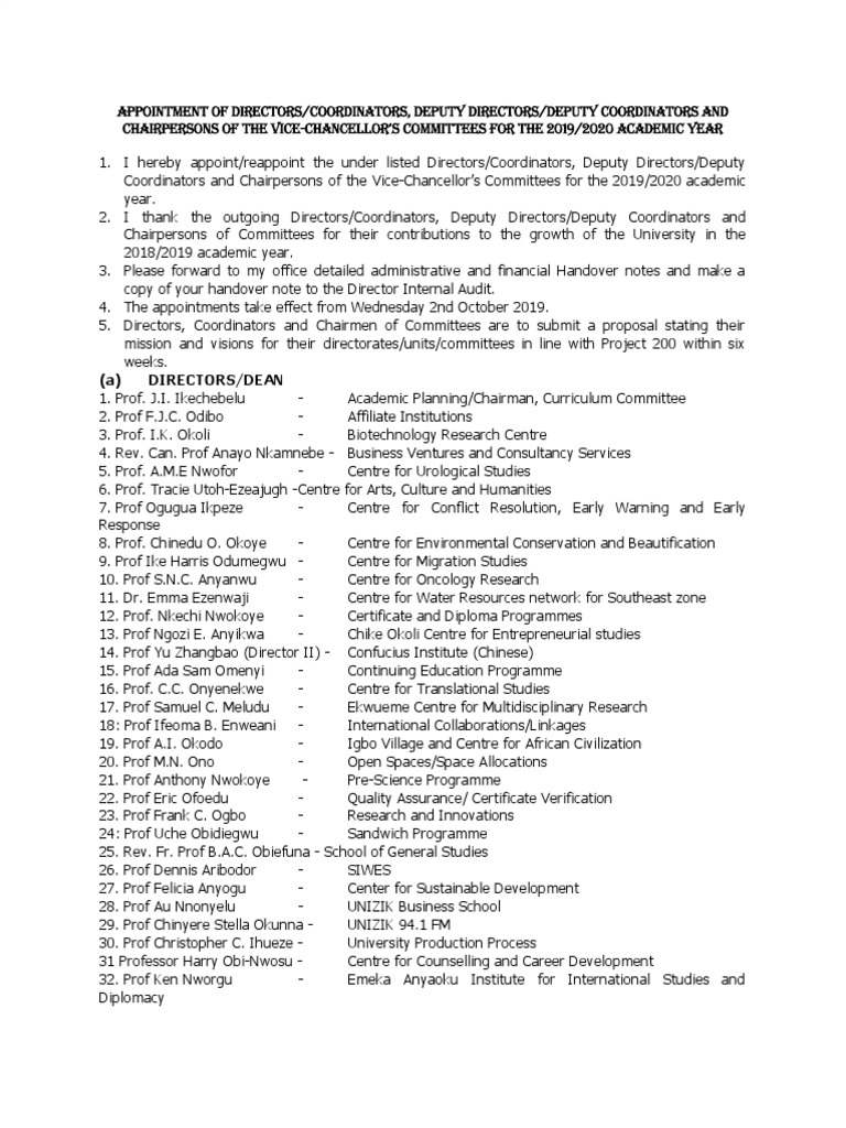 Appointment of Directors | PDF