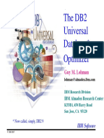 The DB2 Universal Database Optimizer