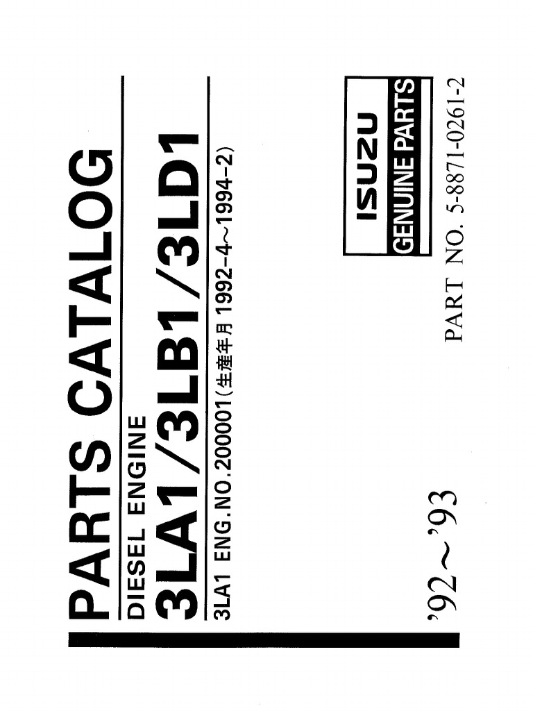 ISUZU 3LD1 SERVICE MANUAL PDF FREE DOWNLOAD visual data 3