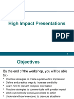 High Impact Presentations EXL