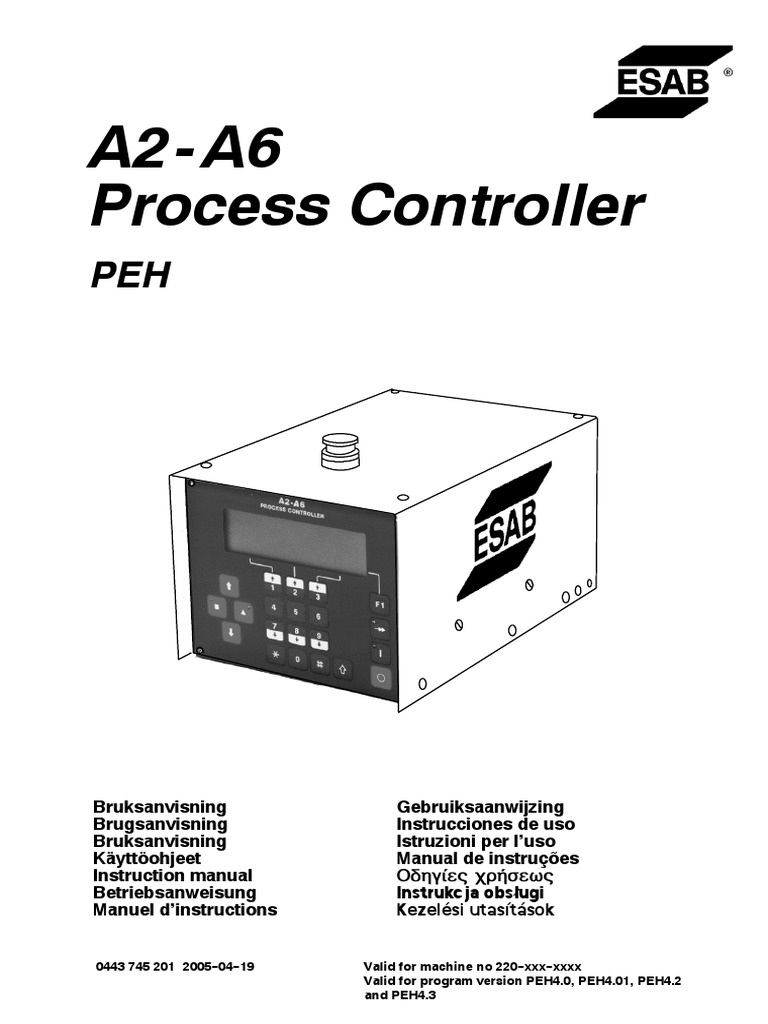 A2-A6 Process Controller | PDF