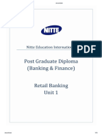 Retail Banking Unit 1