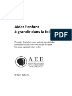 Aider l'Enfant à Grandir Dans La Foi - Dr Sam Doherty