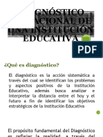 Diagnóstico Situacional de Una Institución Educativa