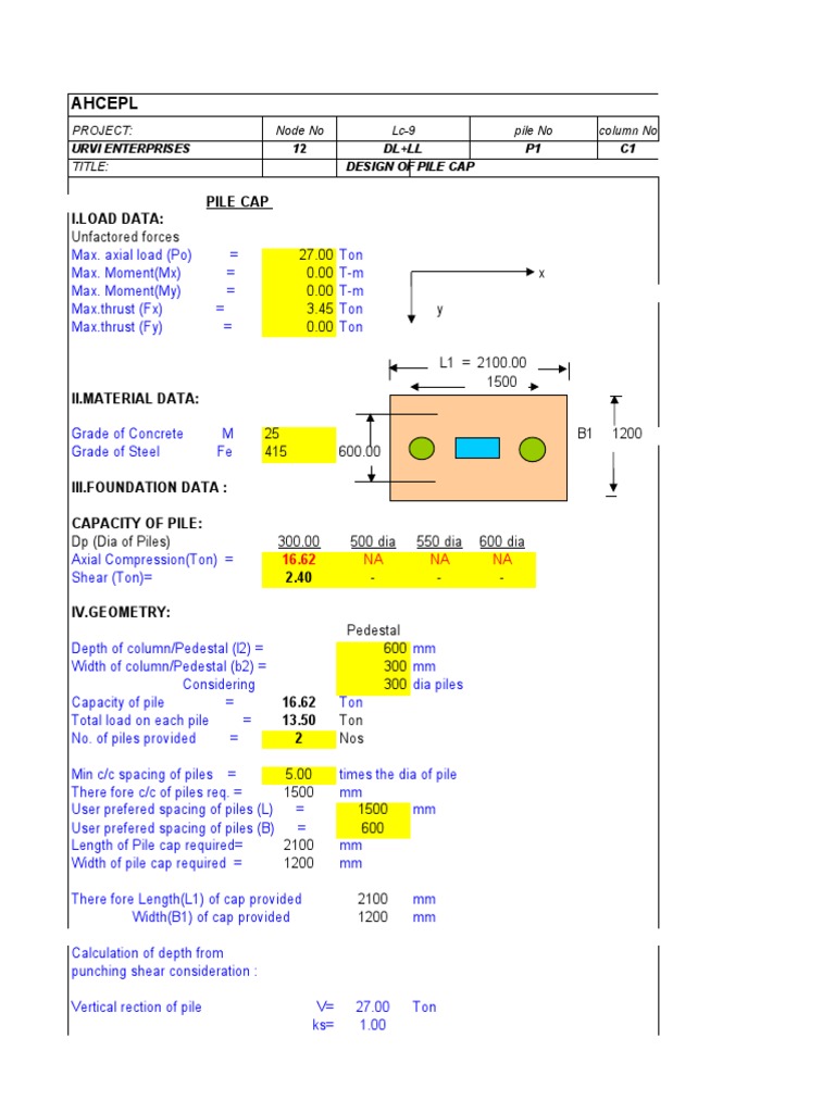 URVI 2 & 3 Pile Foundation | PDF | Teaching Methods & Materials ...
