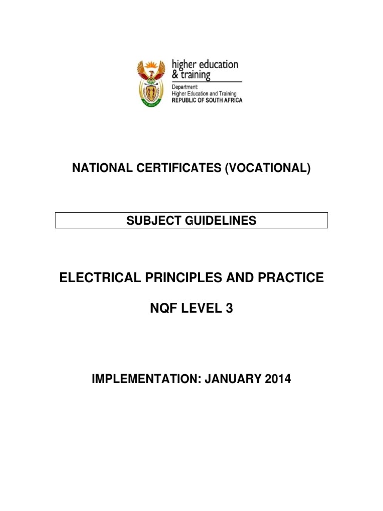 SG Electrical Principles and Practice L3 Download Free PDF Series