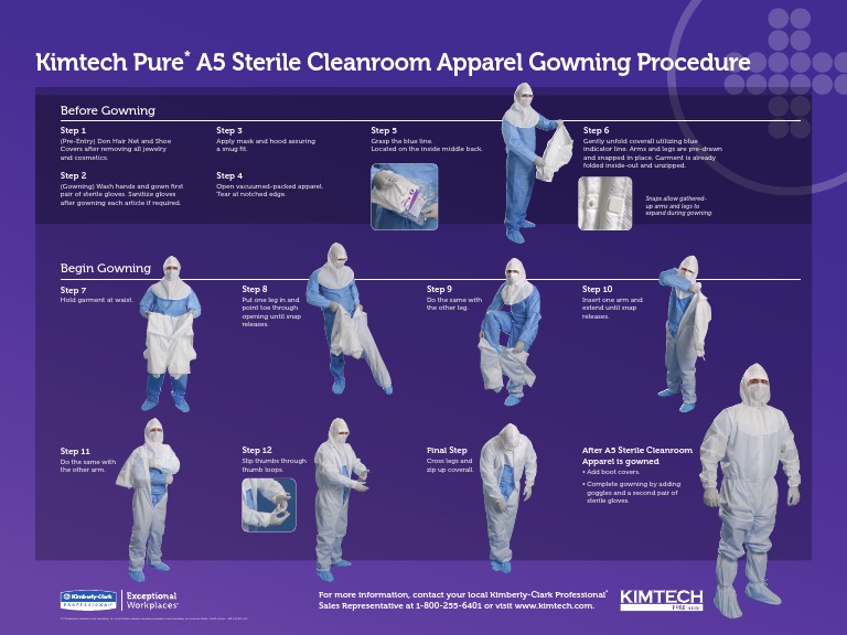 Dokumen - Tips - Kimtech Pure A5 Sterile Cleanroom Apparel Gowning Pure ...