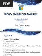 Lec 01 - Digital Systems & Binary Numbers