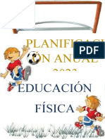 Planificador Anual Educación Física 3°