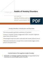 CBT Model Anxiety Disorder