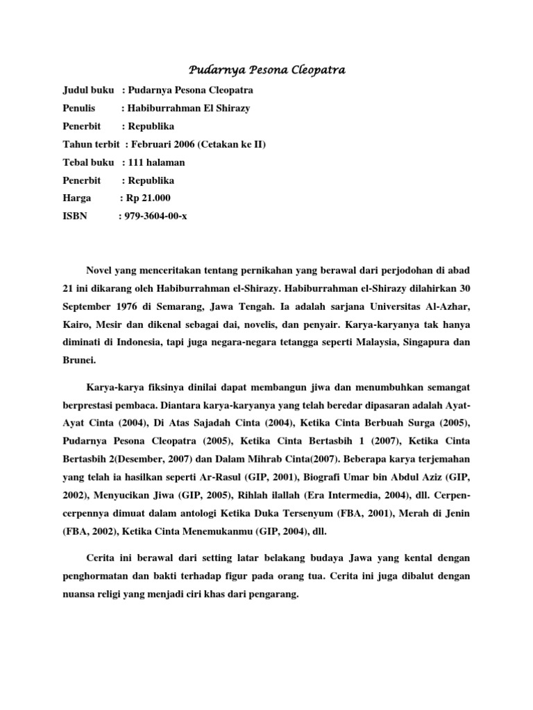 pudarnya pesona cleopatra.doc