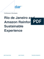 Rio de Janeiro and Amazon Rainforest Sustainable Experience