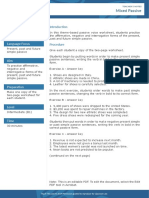 Passive Mixed Passive Worksheet