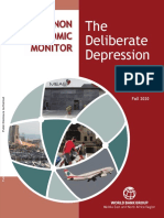 Lebanon Economic Monitor The Deliberate Depression