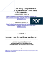 Business Law Today Comprehensive 11th Edition Miller Solutions Manual 1