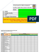 2a. Cetak Form Nilai Pengetahuan Kelas X Ganjil