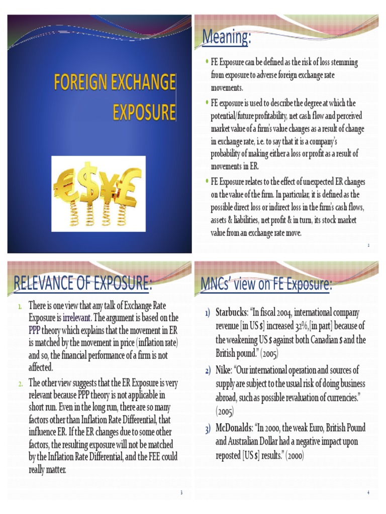 What Is Fx Risk
