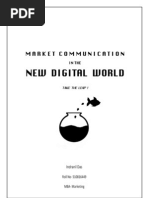 m a r k e t c o m m u n i c a t i o n Project