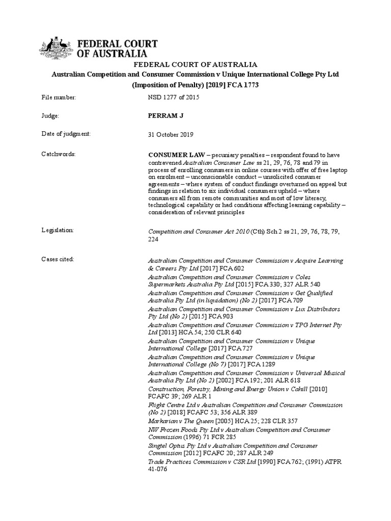 Unique case re penalties pdf judgment law justice