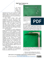 Rigid Esophagoscopy (Complete)