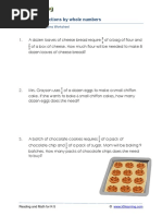 08bake Cookies Day Problem Set | PDF | Teaspoon | Foods