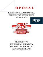 Proposal: Kegiatan Dalam Rangka Peringatan Hut Ri Ke-78