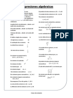 Expresiones Algebraicas