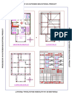Produced by An Autodesk Educational Product: Ground Floor Plan Layout Plan