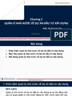 Đánh giá tài chính dự án quản lý nhà nước về dự án đầu tư xây dựng