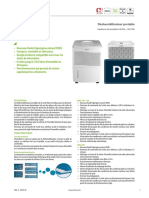 Déshumidificateur Portable: Description DML 100 - 120