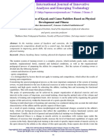 Methods of Selection of Kayak and Canoe Paddlers Based On Physical Development and Fitness