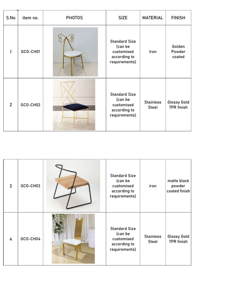 CHairs PDF