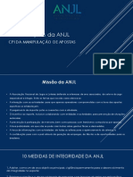 Contribuições Da ANJL - CPI DA MANIPULAÇÃO DE APOSTAS