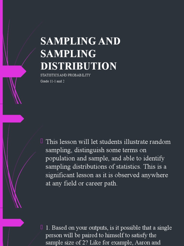 Sampling Distribution Graph Generator