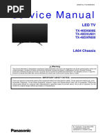 Panasonic TX-40DX600E LA64