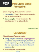 Multirate DSP Presentation