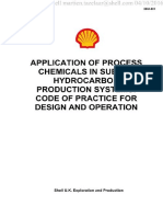 Chemicals For Subsea Hydrocarbon Production Systems