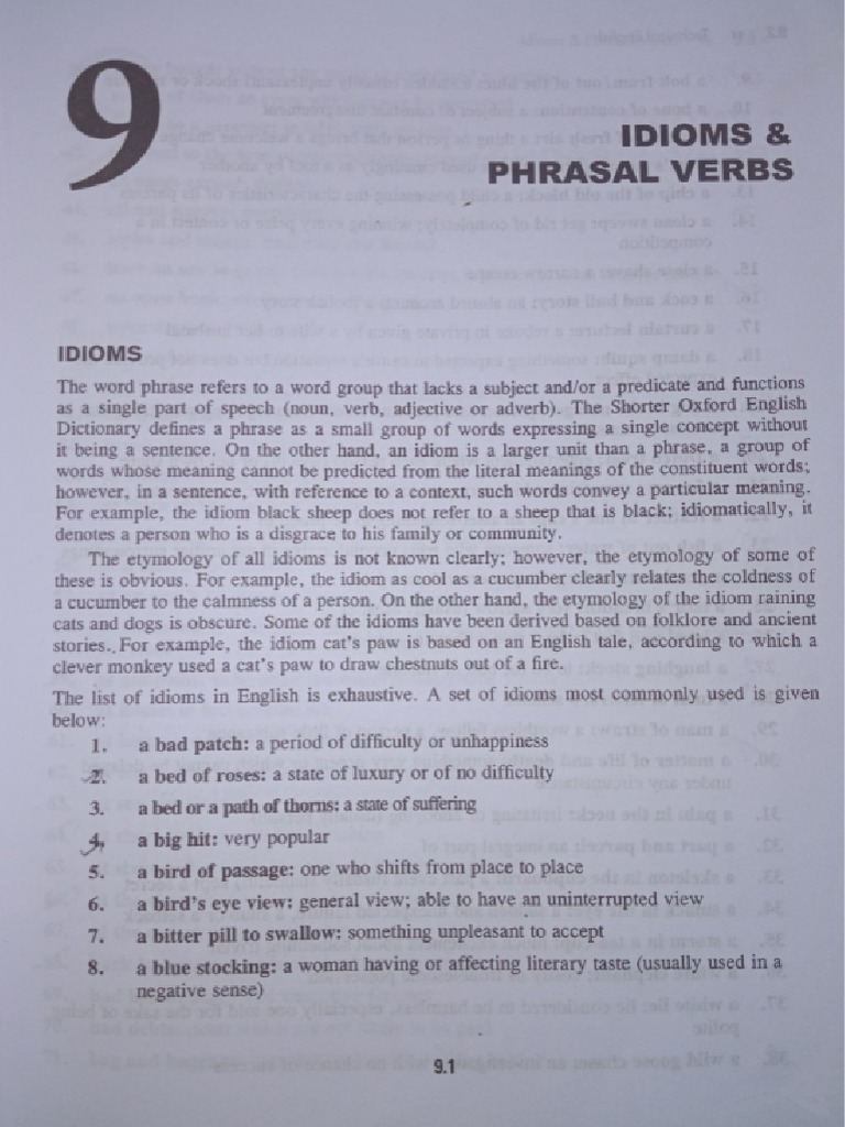 Idioms & Phrasal Verbs 4 U | PDF