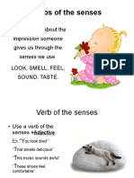 Verbs of Senses